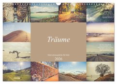 Träume - Motivationssprüche für Dich (Wandkalender 2026 DIN A3 quer), CALVENDO Monatskalender Cover Träume - Motivationssprüche für Dich (Wandkalender 2026 DIN A3 quer), CALVENDO Monatskalender