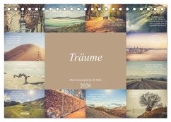 Träume - Motivationssprüche für Dich (Tischkalender 2026 DIN A5 quer), CALVENDO Monatskalender Cover Träume - Motivationssprüche für Dich (Tischkalender 2026 DIN A5 quer), CALVENDO Monatskalender