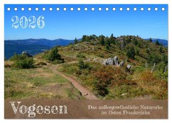 Cover Vogesen - Das außergewöhnliche Naturerbe im Osten Frankreichs (Tischkalender 2026 DIN A5 quer), CALVENDO Monatskalender