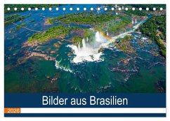 Bilder aus Brasilien (Tischkalender 2026 DIN A5 quer), CALVENDO Monatskalender