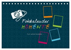 Fotokalender MOMENTE (Tischkalender 2026 DIN A5 quer), CALVENDO Monatskalender
