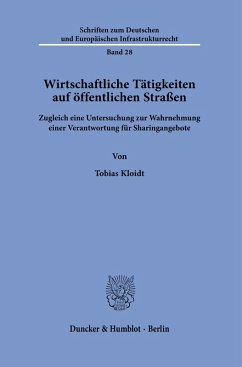 Cover Wirtschaftliche Tätigkeiten auf öffentlichen Straßen
