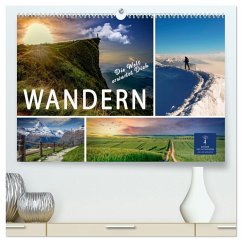 Wandern - die Welt erwartet Dich (hochwertiger Premium Wandkalender 2026 DIN A2 quer), Kunstdruck in Hochglanz