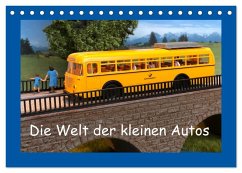 Die Welt der kleinen Autos (Tischkalender 2026 DIN A5 quer), CALVENDO Monatskalender
