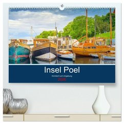 Insel Poel Kirchdorf und Umgebung (hochwertiger Premium Wandkalender 2026 DIN A2 quer), Kunstdruck in Hochglanz