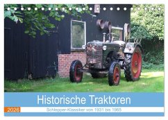 Historische Traktoren 2026 (Tischkalender 2026 DIN A5 quer), CALVENDO Monatskalender Historische Traktoren 2026 (Tischkalender 2026 DIN A5 quer), CALVENDO Monatskalender