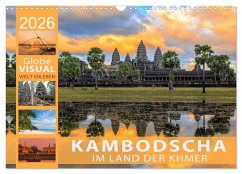 Cover KAMBODSCHA - Im Land der Khmer (Wandkalender 2026 DIN A3 quer), CALVENDO Monatskalender
