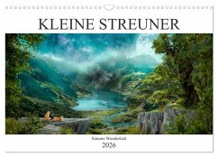 Cover Kleine Streuner (Wandkalender 2026 DIN A3 quer), CALVENDO Monatskalender