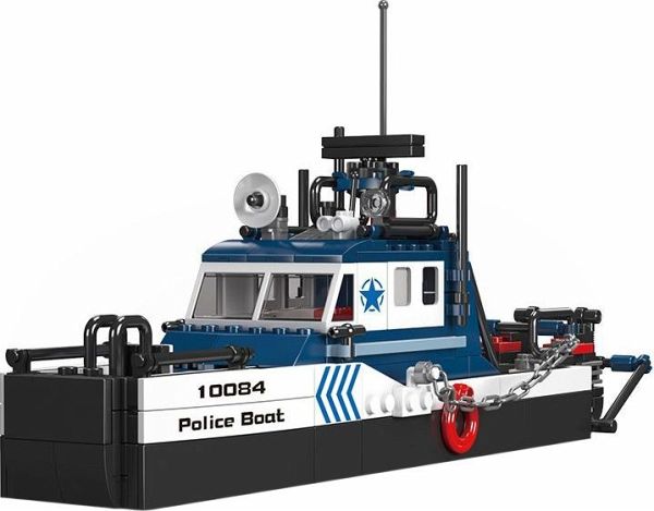 Mould King Polizeiboot, 413 Teile