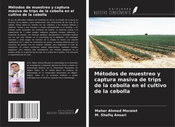 Métodos de muestreo y captura masiva de trips de la cebolla en el cultivo de la cebolla