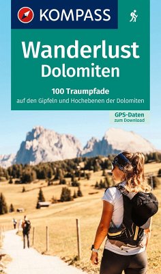 Cover KOMPASS Wanderlust Dolomiten