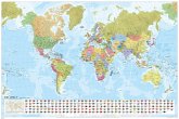 MARCO POLO Weltkarte - Staaten der Erde mit Flaggen, plano in Hülse MARCO POLO Weltkarte - Staaten der Erde mit Flaggen, plano in Hülse