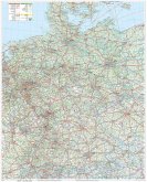MARCO POLO Große Deutschlandkarte mit Ländergrenzen, plano in Hülse MARCO POLO Große Deutschlandkarte mit Ländergrenzen, plano in Hülse