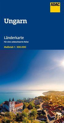 Cover ADAC Länderkarte Ungarn 1:300.000
