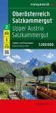 Oberösterreich - Salzkammergut, Straßen- und Freizeitkarte 1:200.000, freytag & berndt