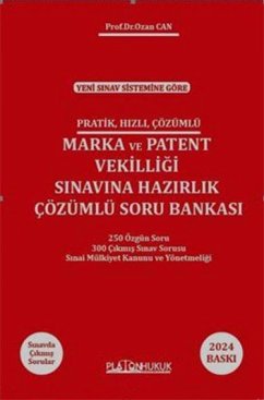Cover Pratik Hizli Cözümlü Marka ve Patent Vekilligi Sinavina Hazirlik Cözümlü Soru Bankasi