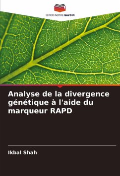 Cover Analyse de la divergence génétique à l'aide du marqueur RAPD