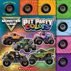 Pit Party Colors (Monster Jam Interactive Board Book with Tabs) - Aveling, Marisa