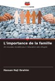 L'importance de la famille L'importance de la famille