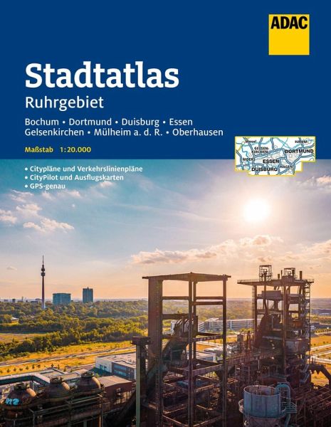ADAC Stadtatlas Ruhrgebiet 1:20.000 ADAC Stadtatlas Ruhrgebiet 1:20.000