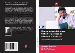 Cover Manual universitário com trabalhos práticos de medicina laboratorial