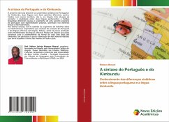 A sintaxe do Português e do Kimbundu - Manuel, Mateus