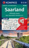 KOMPASS Wanderkarten-Set 825 Saarland, Offizielle Karte des Saarwald-Vereins e.V. (2 Karten) 1:50.000 KOMPASS Wanderkarten-Set 825 Saarland, Offizielle Karte des Saarwald-Vereins e.V. (2 Karten) 1:50.000