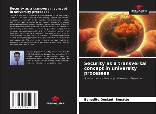 Security as a transversal concept in university processes