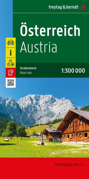 Österreich, Straßenkarte 1:300.000, freytag & berndt Österreich, Straßenkarte 1:300.000, freytag & berndt