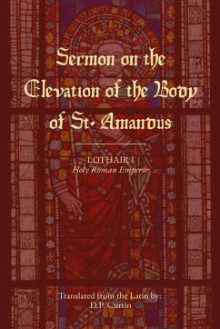 Cover Sermon on the Elevation of the Body of St. Amandus