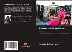 Cover Évaluation de la qualité des services