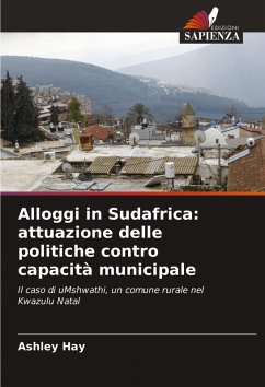 Cover Alloggi in Sudafrica: attuazione delle politiche contro capacità municipale