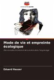 Mode de vie et empreinte écologique
