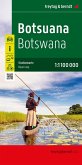 Botsuana, Straßenkarte 1:1.100.000, freytag & berndt Botsuana, Straßenkarte 1:1.100.000, freytag & berndt