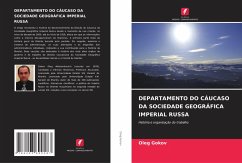 Cover DEPARTAMENTO DO CÁUCASO DA SOCIEDADE GEOGRÁFICA IMPERIAL RUSSA