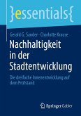 Nachhaltigkeit in der Stadtentwicklung (eBook, PDF) Nachhaltigkeit in der Stadtentwicklung (eBook, PDF)
