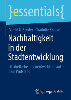 Cover Nachhaltigkeit in der Stadtentwicklung (eBook, PDF)