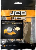 BRIXIES 250005 - JCB Radlader, 3D Konstruktionsbausatz aus Ministeinen, 88 Teile BRIXIES 250005 - JCB Radlader, 3D Konstruktionsbausatz aus Ministeinen, 88 Teile