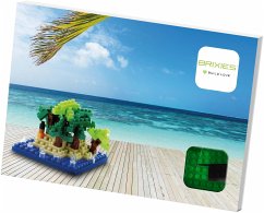 Cover BRIXIES 220047 - Postkarte Happy Holiday, 3D Konstruktionsbausatz aus Ministeinen, 95 Teile