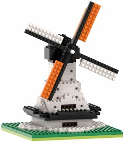 Cover BRIXIES 200143 - Große Windmühle, 3D Konstruktionsbausatz aus Ministeinen, 315 Teile