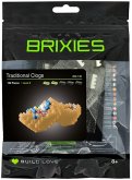 BRIXIES 200146 - Klompen, 3D Konstruktionsbausatz aus Ministeinen, 130 Teile