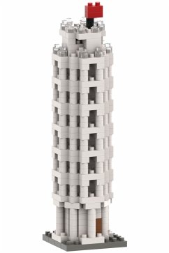 BRIXIES 200045 - Schiefer Turm von Pisa, 3D Konstruktionsbausatz aus Ministeinen, 494 Teile