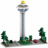 BRIXIES 200050 - Changi Flufhafenturm, 3D Konstruktionsbausatz aus Ministeinen, 240 Teile BRIXIES 200050 - Changi Flufhafenturm, 3D Konstruktionsbausatz aus Ministeinen, 240 Teile