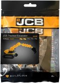 BRIXIES 250002 - JCB Raupenbagger, 3D Konstruktionsbausatz aus Ministeinen, 110 Teile BRIXIES 250002 - JCB Raupenbagger, 3D Konstruktionsbausatz aus Ministeinen, 110 Teile