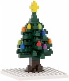 BRIXIES 220014 - Postkarte Weihnachtsbaum, 3D Konstruktionsbausatz aus Ministeinen, 72 Teile BRIXIES 220014 - Postkarte Weihnachtsbaum, 3D Konstruktionsbausatz aus Ministeinen, 72 Teile
