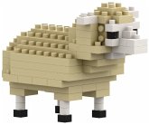 BRIXIES 200280 - Schaf, 3D Konstruktionsbausatz aus Ministeinen, 84 Teile BRIXIES 200280 - Schaf, 3D Konstruktionsbausatz aus Ministeinen, 84 Teile