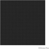 BRIXIES 225012 - Platte 32 x 32 Basic schwarz, Bauplatte, 1 Stück BRIXIES 225012 - Platte 32 x 32 Basic schwarz, Bauplatte, 1 Stück