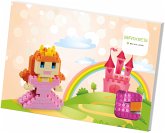 BRIXIES 220030 - Postkarte Prinzessin, 3D Konstruktionsbausatz aus Ministeinen, 80 Teile BRIXIES 220030 - Postkarte Prinzessin, 3D Konstruktionsbausatz aus Ministeinen, 80 Teile