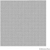 BRIXIES 225010 - Platte 32 x 32 Basic hellgrau , Bauplatte, 1 Stück BRIXIES 225010 - Platte 32 x 32 Basic hellgrau , Bauplatte, 1 Stück