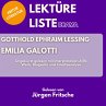 Gotthold Ephraim Lessing: Emilia... - Bild 1